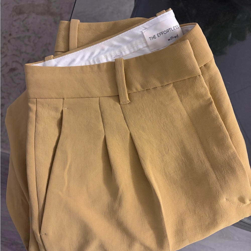 Tan Effortless Pants - Size 12
